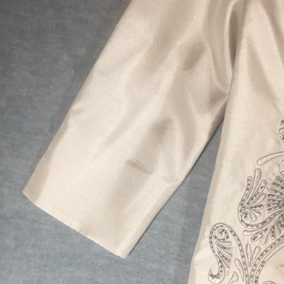 JESSICA HOWARD Embellished Special Occasion Event Attire Fully Lined Jacket - Picture 8 of 16